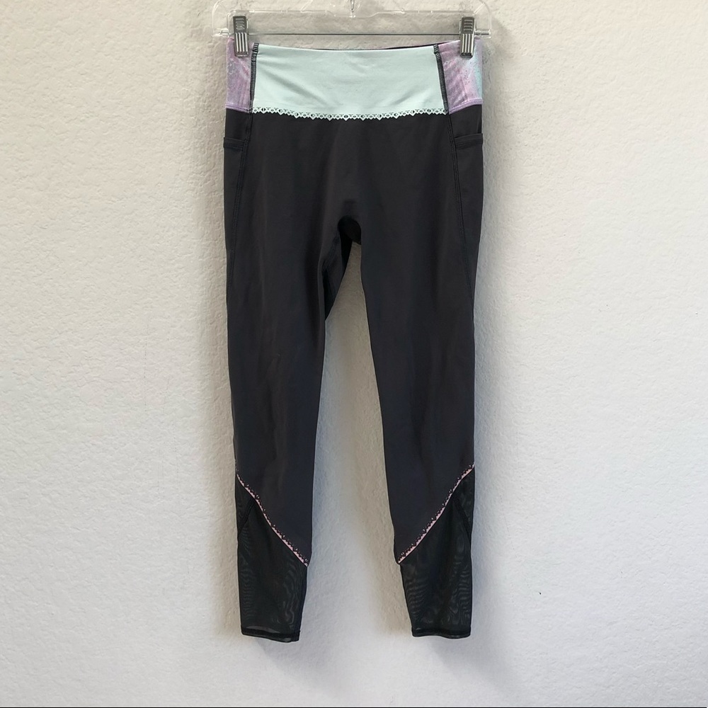 Ivivva Mesh With The Best Leggings Gray Sz 12
